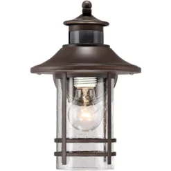 John Timberland Galt Outdoor Mission Wall Light Fixture Oil Rubbed Bronze Motion Sensor Dusk To Dawn 11 1/4" Seedy Glass For Post Exterior Barn Deck 9 John Timberland Galt Outdoor Mission Wall Light Fixture Oil Rubbed Bronze Motion Sensor Dusk To Dawn 11 1/4" Seedy Glass For Post Exterior Barn Deck -John Timberland GUEST 0515dd8f f3eb 4799 9f49 a1d6c0865969