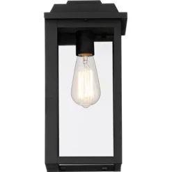 John Timberland Eastcrest Modern Outdoor Wall Light Fixture Textured Black 14" Clear Glass Panels For Post Exterior Barn Deck House Porch Yard Patio 11 John Timberland Eastcrest Modern Outdoor Wall Light Fixture Textured Black 14" Clear Glass Panels For Post Exterior Barn Deck House Porch Yard Patio -John Timberland GUEST 08bd5159 521e 44c1 abc6 4d5ad890e4fb