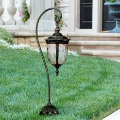 John Timberland Bellagio 32 1/2"H Bronze LED Landscape Path Lights Set Of 2 -John Timberland GUEST 0a6b98eb 2d1c 4962 96f5 e1cabd2525b2