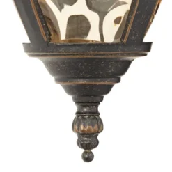 John Timberland Rustic Industrial Outdoor Wall Light Fixture Bronze Metal 13 1/2" Glass Wet Rated For Exterior House Patio Home -John Timberland GUEST 0e839134 5ba9 465d b5bd 422511be4ae0
