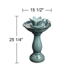 John Timberland Pleasant Pond Modern Bubbler Lotus Flower Outdoor Floor Water Fountain 25 1/4" For Yard Garden Patio Deck Porch House Exterior 12 John Timberland Pleasant Pond Modern Bubbler Lotus Flower Outdoor Floor Water Fountain 25 1/4" For Yard Garden Patio Deck Porch House Exterior -John Timberland GUEST 114ff739 ead0 4a36 b0eb 3db94f994493
