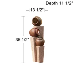 John Timberland Rustic Outdoor Floor Water Fountain 35 1/2" High Three Cascading Urn Pillar For Yard Garden Patio Deck Home 7 John Timberland Rustic Outdoor Floor Water Fountain 35 1/2" High Three Cascading Urn Pillar For Yard Garden Patio Deck Home -John Timberland GUEST 15fadf61 8beb 40b7 9417 6e4075409ecc