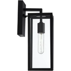 John Timberland Titan Modern Outdoor Wall Light Fixtures Set Of 2 Mystic Black Dusk To Dawn 14" Clear Glass For Post Exterior Barn Deck 11 John Timberland Titan Modern Outdoor Wall Light Fixtures Set Of 2 Mystic Black Dusk To Dawn 14" Clear Glass For Post Exterior Barn Deck -John Timberland GUEST 1d5aa6d8 cdef 4d6a adc1 44bb15cbf242