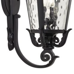John Timberland Casa Marseille Vintage Rustic Outdoor Wall Light Fixture Textured Black 36" Clear Hammered Glass For Post Exterior Barn Deck House 9 John Timberland Casa Marseille Vintage Rustic Outdoor Wall Light Fixture Textured Black 36" Clear Hammered Glass For Post Exterior Barn Deck House -John Timberland GUEST 1f2d1be0 1df6 453b 8994 4c5717008529