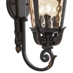 John Timberland Casa Marseille Vintage Rustic Outdoor Wall Light Fixture Veranda Bronze Ornate Scroll 31" Champagne Hammered Glass For Post Exterior 10 John Timberland Casa Marseille Vintage Rustic Outdoor Wall Light Fixture Veranda Bronze Ornate Scroll 31" Champagne Hammered Glass For Post Exterior -John Timberland GUEST 24845e20 7aec 4ba5 b393 2a58cadb4e5d