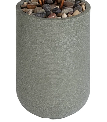 John Timberland Leonisis Rustic Cascading Leaves Outdoor Floor Water Fountain 38 1/2" For Yard Garden Patio Home Deck Lawn Porch House 4 John Timberland Leonisis Rustic Cascading Leaves Outdoor Floor Water Fountain 38 1/2" For Yard Garden Patio Home Deck Lawn Porch House - Image 4