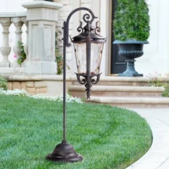 John Timberland Casa Marseille™ 35"H Bronze LED Path Lights Set Of 2 9 John Timberland Casa Marseille™ 35"H Bronze LED Path Lights Set Of 2 -John Timberland GUEST 290d9176 9d62 47c2 9980 7e7489701dbd