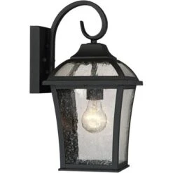John Timberland Mosconi Rustic Outdoor Wall Lights Fixture Set Of 2 Textured Black 15" Clear Seedy Glass For Post Exterior Barn Deck House Porch Yard 12 John Timberland Mosconi Rustic Outdoor Wall Lights Fixture Set Of 2 Textured Black 15" Clear Seedy Glass For Post Exterior Barn Deck House Porch Yard -John Timberland GUEST 2b0a7c30 2588 4ab1 8454 af4cc42ec6b6