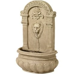 John Timberland Lion Face Rustic Outdoor Wall Water Fountain 31" Regal For Yard Garden Patio Home Deck Porch House Exterior Balcony Roof Relaxation 13 John Timberland Lion Face Rustic Outdoor Wall Water Fountain 31" Regal For Yard Garden Patio Home Deck Porch House Exterior Balcony Roof Relaxation -John Timberland GUEST 2dc8082a 42b5 4487 bac7 b7d6752f31b2