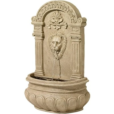 John Timberland Lion Face Rustic Outdoor Wall Water Fountain 31" Regal For Yard Garden Patio Home Deck Porch House Exterior Balcony Roof Relaxation 6 John Timberland Lion Face Rustic Outdoor Wall Water Fountain 31" Regal For Yard Garden Patio Home Deck Porch House Exterior Balcony Roof Relaxation - Image 6