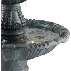 John Timberland Hampton Rustic 4 Tier Cascading Outdoor Floor Water Fountain With LED Light 56 3/4" For Yard Garden Patio Deck Porch Exterior Balcony 9 John Timberland Hampton Rustic 4 Tier Cascading Outdoor Floor Water Fountain With LED Light 56 3/4" For Yard Garden Patio Deck Porch Exterior Balcony -John Timberland GUEST 38d91884 6a01 4bd2 9b09 9756b30280df