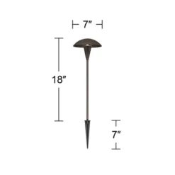 John Timberland Mushroom Bronze 10-Piece Outdoor LED Landscape Lighting Set -John Timberland GUEST 3b1ed386 227f 4f12 8ff8 e202a0b481ce 4