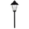 John Timberland Concord 6-Piece Black Complete LED Landscape Lighting Set