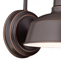 John Timberland Rustic Farmhouse Outdoor Wall Light Fixture Urban Barn Oil Rubbed Bronze Steel 13" For Exterior House Porch Patio -John Timberland GUEST 3f63bcbc 8b33 4ce0 8389 f177e3e23862