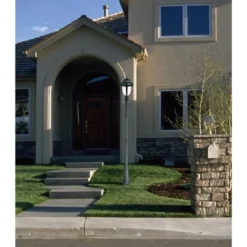 John Timberland Hepworth Vintage Rustic Outdoor Post Black Metal 76 3/4" For Post Exterior Barn Deck House Porch Yard Patio Home Outside Walkways -John Timberland GUEST 43bd5135 0bbf 48fa 92fd 1141a290317f