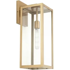 John Timberland Titan Modern Outdoor Wall Light Fixture Soft Gold 20 1/4" Clear Glass For Post Exterior Barn Deck House Porch Yard Posts Patio Home 9 John Timberland Titan Modern Outdoor Wall Light Fixture Soft Gold 20 1/4" Clear Glass For Post Exterior Barn Deck House Porch Yard Posts Patio Home -John Timberland GUEST 446ae9d0 2f5a 4c76 a6a5 6c25b3382923