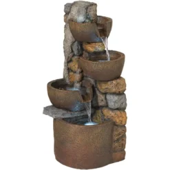 John Timberland Ashmill Urn Rustic Cascading Outdoor Floor Water Fountain With LED Light 29" For Yard Garden Patio Deck Porch Exterior Balcony 7 John Timberland Ashmill Urn Rustic Cascading Outdoor Floor Water Fountain With LED Light 29" For Yard Garden Patio Deck Porch Exterior Balcony -John Timberland GUEST 4502991b b2b7 4392 b4aa b9b50d74584b