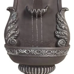 John Timberland Tivoli Grey Ornate Rustic Outdoor 2 Tier Outdoor Wall Water Fountain 33" For Yard Backyard Garden Patio Home Deck Porch House Exterior 11 John Timberland Tivoli Grey Ornate Rustic Outdoor 2 Tier Outdoor Wall Water Fountain 33" For Yard Backyard Garden Patio Home Deck Porch House Exterior -John Timberland GUEST 4d684cb8 cc22 4f4a 918c d909123ff9a9