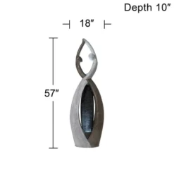 John Timberland Dancing Couple Modern Outdoor Floor Water Fountain With LED Light 57" For Yard Garden Patio Home Deck Porch Exterior Balcony Roof 10 John Timberland Dancing Couple Modern Outdoor Floor Water Fountain With LED Light 57" For Yard Garden Patio Home Deck Porch Exterior Balcony Roof -John Timberland GUEST 4fb720c1 022e 47f1 b1f9 2f94a2c6ea32