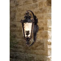 John Timberland Casa Marseille Rustic Outdoor Wall Light Fixture Veranda Bronze Ornate Scroll 36" Champagne Hammered Glass For Post Exterior Barn Deck 13 John Timberland Casa Marseille Rustic Outdoor Wall Light Fixture Veranda Bronze Ornate Scroll 36" Champagne Hammered Glass For Post Exterior Barn Deck -John Timberland GUEST 51e62281 7afa 433b b958 3536ad42dcee