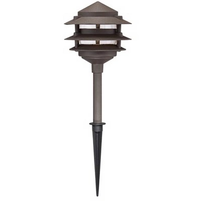 John Timberland Pagoda Complete Outdoor 9-Piece LED Landscape Lighting Set 1 John Timberland Pagoda Complete Outdoor 9-Piece LED Landscape Lighting Set