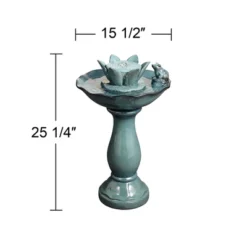 John Timberland Pleasant Pond Modern Bubbler Lotus Flower Outdoor Floor Water Fountain 25 1/4" For Yard Garden Patio Deck Porch House Exterior 15 John Timberland Pleasant Pond Modern Bubbler Lotus Flower Outdoor Floor Water Fountain 25 1/4" For Yard Garden Patio Deck Porch House Exterior -John Timberland GUEST 57a329be 201f 48ee a8a5 92722b664cce