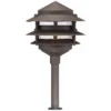 John Timberland Pagoda 12-Piece Complete Outdoor LED Landscape Lighting Set