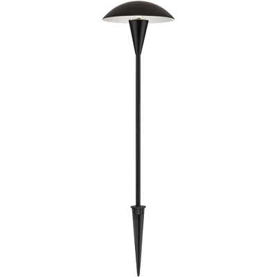 John Timberland Large Mushroom 18" High Black LED Path Lights Set Of 4 1 John Timberland Large Mushroom 18" High Black LED Path Lights Set Of 4