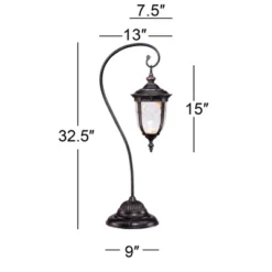 John Timberland Bellagio 32 1/2"H Bronze LED Landscape Path Lights Set Of 2 -John Timberland GUEST 78c55da7 1dfc 4e9d bd5f 36553a7c88e1