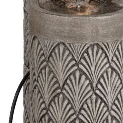 John Timberland Havara Rustic 3-Tier Cascading Columns Outdoor Floor Water Fountain With LED Light 26" For Yard Garden Patio Home Deck 11 John Timberland Havara Rustic 3-Tier Cascading Columns Outdoor Floor Water Fountain With LED Light 26" For Yard Garden Patio Home Deck -John Timberland GUEST 7b499458 2315 4b4e 911d 7d1c26d3cee6