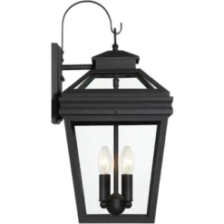 John Timberland Stratton Street Mission Outdoor Wall Light Fixture Textured Black Lantern 22" Clear Glass For Post Exterior Barn Deck House Porch Yard 11 John Timberland Stratton Street Mission Outdoor Wall Light Fixture Textured Black Lantern 22" Clear Glass For Post Exterior Barn Deck House Porch Yard -John Timberland GUEST 8033bbd1 5b67 4183 bab1 f39ef90fd870