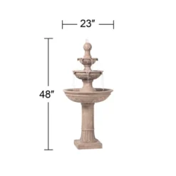 John Timberland Stafford Rustic 3 Tier Cascading Bubbler Outdoor Floor Water Fountain 48" For Yard Garden Patio Home Deck Porch House Exterior Balcony 15 John Timberland Stafford Rustic 3 Tier Cascading Bubbler Outdoor Floor Water Fountain 48" For Yard Garden Patio Home Deck Porch House Exterior Balcony -John Timberland GUEST 91613f66 7688 4e11 89f0 132056c334cd
