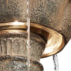 John Timberland Louvre Rustic 3 Tier Cascading Outdoor Floor Water Fountain With LED Light 44" For Yard Garden Patio Home Deck Porch Exterior Balcony 13 John Timberland Louvre Rustic 3 Tier Cascading Outdoor Floor Water Fountain With LED Light 44" For Yard Garden Patio Home Deck Porch Exterior Balcony -John Timberland GUEST a05485a2 414d 4fdc bfc1 4edab59697bf