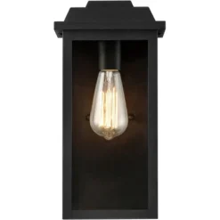 John Timberland Eastcrest Modern Outdoor Wall Light Fixture Textured Black 14" Clear Glass Panels For Post Exterior Barn Deck House Porch Yard Patio 9 John Timberland Eastcrest Modern Outdoor Wall Light Fixture Textured Black 14" Clear Glass Panels For Post Exterior Barn Deck House Porch Yard Patio -John Timberland GUEST a1183800 c568 4f55 8d0f 57feb56c0658