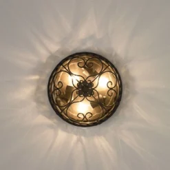 John Timberland Casa Seville Rustic Farmhouse Flush Mount Outdoor Ceiling Light Fixture Dark Walnut 4 1/2" Champagne Water Glass For Post Exterior -John Timberland GUEST a56fdb4a 4283 4369 b4d8 9ae88e52481a