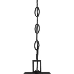 John Timberland Eastcrest Modern Outdoor Hanging Light Textured Black 21 1/2" Clear Glass For Post Exterior Barn Deck House Porch Yard Patio Outside -John Timberland GUEST a74d681c c894 4c5e 9609 6f73a2ee6b85