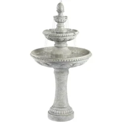 John Timberland Pineapple Modern 3 Tier Cascading Outdoor Floor Water Fountain 44" For Yard Garden Patio Home Deck Porch House Exterior Balcony Roof 10 John Timberland Pineapple Modern 3 Tier Cascading Outdoor Floor Water Fountain 44" For Yard Garden Patio Home Deck Porch House Exterior Balcony Roof -John Timberland GUEST a81e63f3 57b0 4f15 b792 75a988dd5a62
