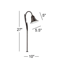 John Timberland Tulip 27" High Dark Rust LED Landscape Lights Set Of 2 15 John Timberland Tulip 27" High Dark Rust LED Landscape Lights Set Of 2 -John Timberland GUEST a8a0ab97 7ee0 43d0 8c93 a01344d3ee59