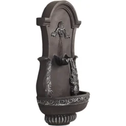 John Timberland Tivoli Grey Ornate Rustic Outdoor 2 Tier Outdoor Wall Water Fountain 33" For Yard Backyard Garden Patio Home Deck Porch House Exterior 14 John Timberland Tivoli Grey Ornate Rustic Outdoor 2 Tier Outdoor Wall Water Fountain 33" For Yard Backyard Garden Patio Home Deck Porch House Exterior -John Timberland GUEST aaae32ec d0d8 4865 a30f 9b7fdbf1a00c