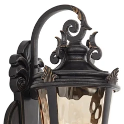 John Timberland Casa Marseille Vintage Rustic Outdoor Wall Light Fixture Veranda Bronze Ornate Scroll 31" Champagne Hammered Glass For Post Exterior 9 John Timberland Casa Marseille Vintage Rustic Outdoor Wall Light Fixture Veranda Bronze Ornate Scroll 31" Champagne Hammered Glass For Post Exterior -John Timberland GUEST aad0423d b33a 49b7 9116 46572864729a