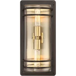 John Timberland Habitat Modern Outdoor Wall Light Fixture Bronze Warm Brass 16" Clear Glass For Post Exterior Barn Deck House Porch Yard Patio Home 10 John Timberland Habitat Modern Outdoor Wall Light Fixture Bronze Warm Brass 16" Clear Glass For Post Exterior Barn Deck House Porch Yard Patio Home -John Timberland GUEST b00b08a9 d0e7 4c9e b16f 806ceb1be72c