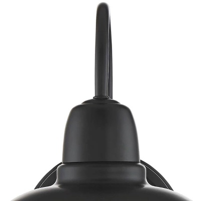 John Timberland Urban Barn Rustic Industrial Farmhouse Outdoor Wall Light Fixture Black Gooseneck Arm 11 1/4" For Post Exterior Barn Deck House Porch 3 John Timberland Urban Barn Rustic Industrial Farmhouse Outdoor Wall Light Fixture Black Gooseneck Arm 11 1/4" For Post Exterior Barn Deck House Porch - Image 3