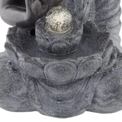John Timberland Sitting Buddha Zen Outdoor Water Fountain With LED Light 28" For Yard Garden Patio Deck Porch House Exterior Balcony Meditation 12 John Timberland Sitting Buddha Zen Outdoor Water Fountain With LED Light 28" For Yard Garden Patio Deck Porch House Exterior Balcony Meditation -John Timberland GUEST bf516ea7 393c 405e ad1b bc114a511609