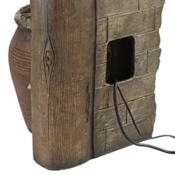 John Timberland Four Pot Rustic Cascading Outdoor Floor Water Fountain With LED Light 39 1/4" For Yard Garden Patio Deck Porch House Exterior 13 John Timberland Four Pot Rustic Cascading Outdoor Floor Water Fountain With LED Light 39 1/4" For Yard Garden Patio Deck Porch House Exterior -John Timberland GUEST c103e67b 01d5 414e 8602 fbc4fd4a7ca1