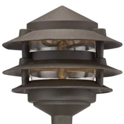 John Timberland Pagoda Bronze 10-Piece Outdoor LED Landscape Lighting Set -John Timberland GUEST cf2858b8 66f1 454e bd59 2d2d56b8d8ea