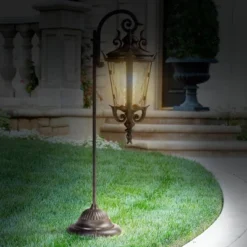 John Timberland Casa Marseille™ 35"H Bronze LED Path Lights Set Of 2 10 John Timberland Casa Marseille™ 35"H Bronze LED Path Lights Set Of 2 -John Timberland GUEST ec30a157 2e7d 4110 96a6 d7d1e2972b48