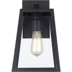 John Timberland Arrington Modern Outdoor Wall Lights Fixtures Set Of 4 Mystic Black 13" Clear Glass For Post Exterior Barn Deck House Porch Yard Patio 11 John Timberland Arrington Modern Outdoor Wall Lights Fixtures Set Of 4 Mystic Black 13" Clear Glass For Post Exterior Barn Deck House Porch Yard Patio -John Timberland GUEST ecdd82cc 3f93 4dc2 9ace 915a31db35d6