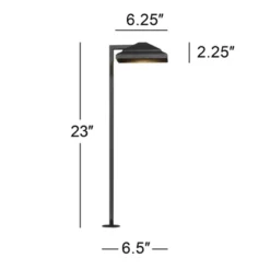 John Timberland Basset 23" High Textured Black LED Landscape Path Light 13 John Timberland Basset 23" High Textured Black LED Landscape Path Light -John Timberland GUEST f6e41134 f631 4c5a 851c 474aacf5ad51