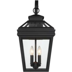John Timberland Stratton Street Mission Outdoor Wall Light Fixture Textured Black Lantern 22" Clear Glass For Post Exterior Barn Deck House Porch Yard 9 John Timberland Stratton Street Mission Outdoor Wall Light Fixture Textured Black Lantern 22" Clear Glass For Post Exterior Barn Deck House Porch Yard -John Timberland GUEST f8f82453 dc85 4648 9dac 6593700fe23f